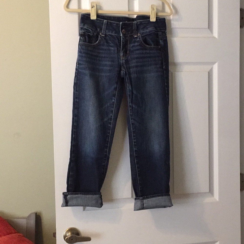 American Eagle Artist Crop Jeans
